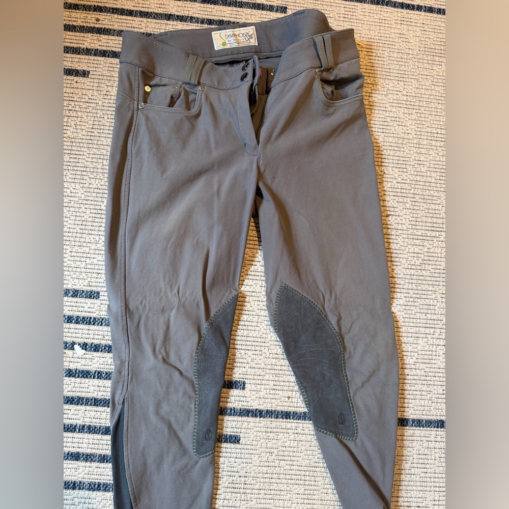 Women's 32R Gray Riding Pants